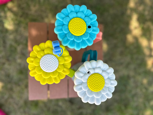 Flower Lid Topper for Stanley Tumblers | Cute Cup Accessory