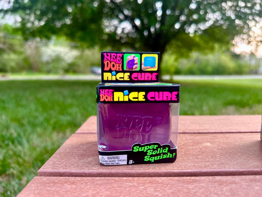 Needoh Nice Ice Cube Squishy Sensory Toy - The Viral Squish!