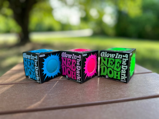 Needoh Glow in the Dark Glob Squishy Sensory Toy - The Viral Squish!