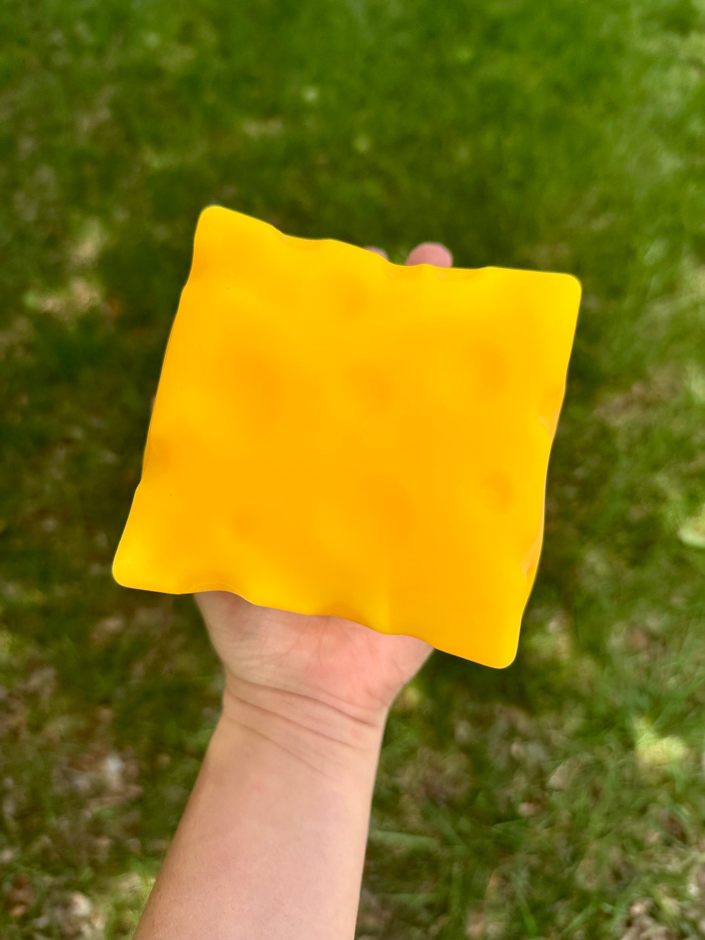 Toymendous Jumbo Squeeze Cheese Squishy Sensory Toy - Viral Squish